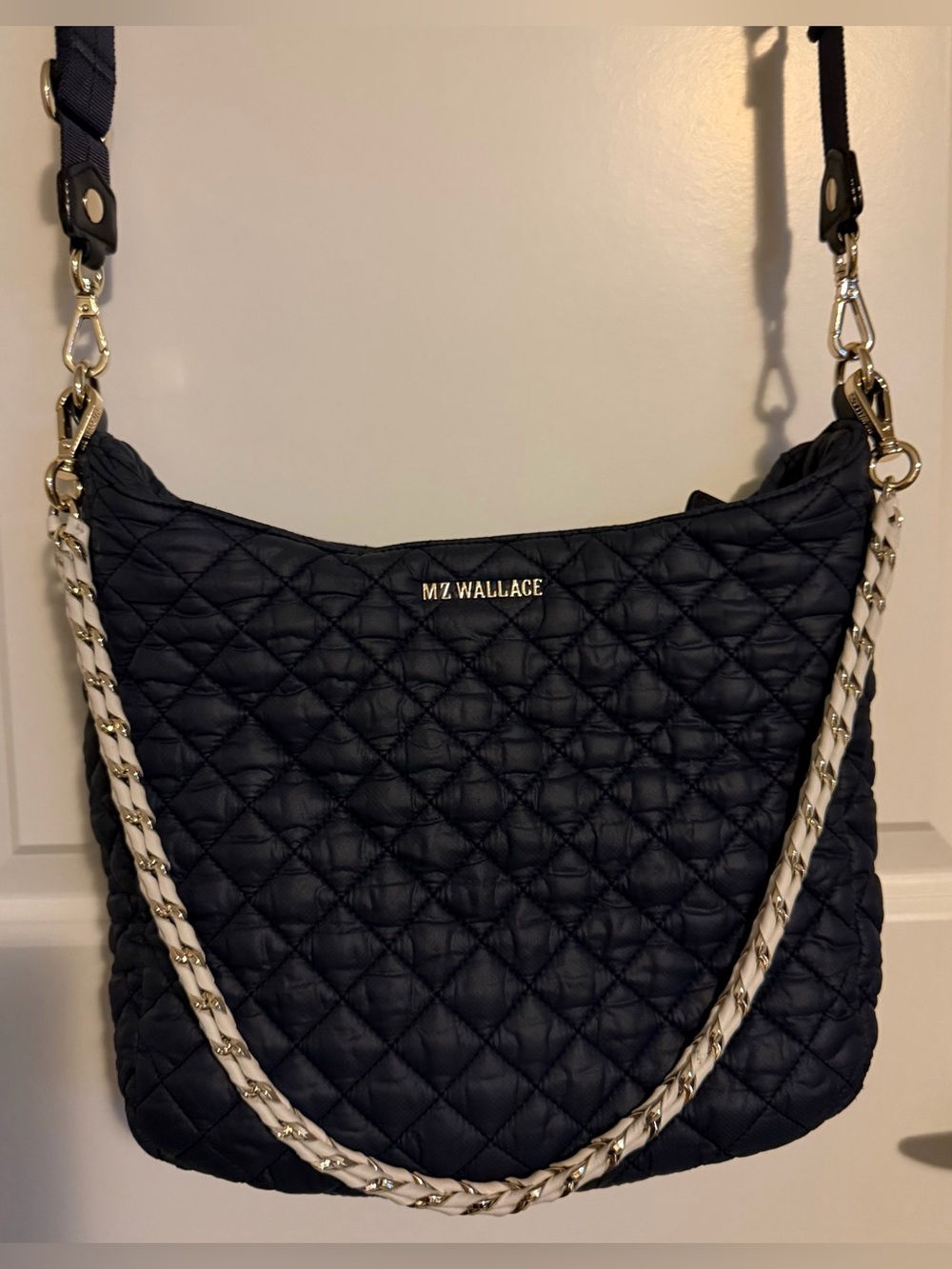 MZ Wallace Crosby Hobo - Navy - Picture 5 of 12